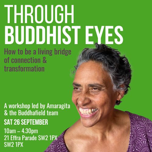 Picture of Amaragita, leader of workshop with information about this event.